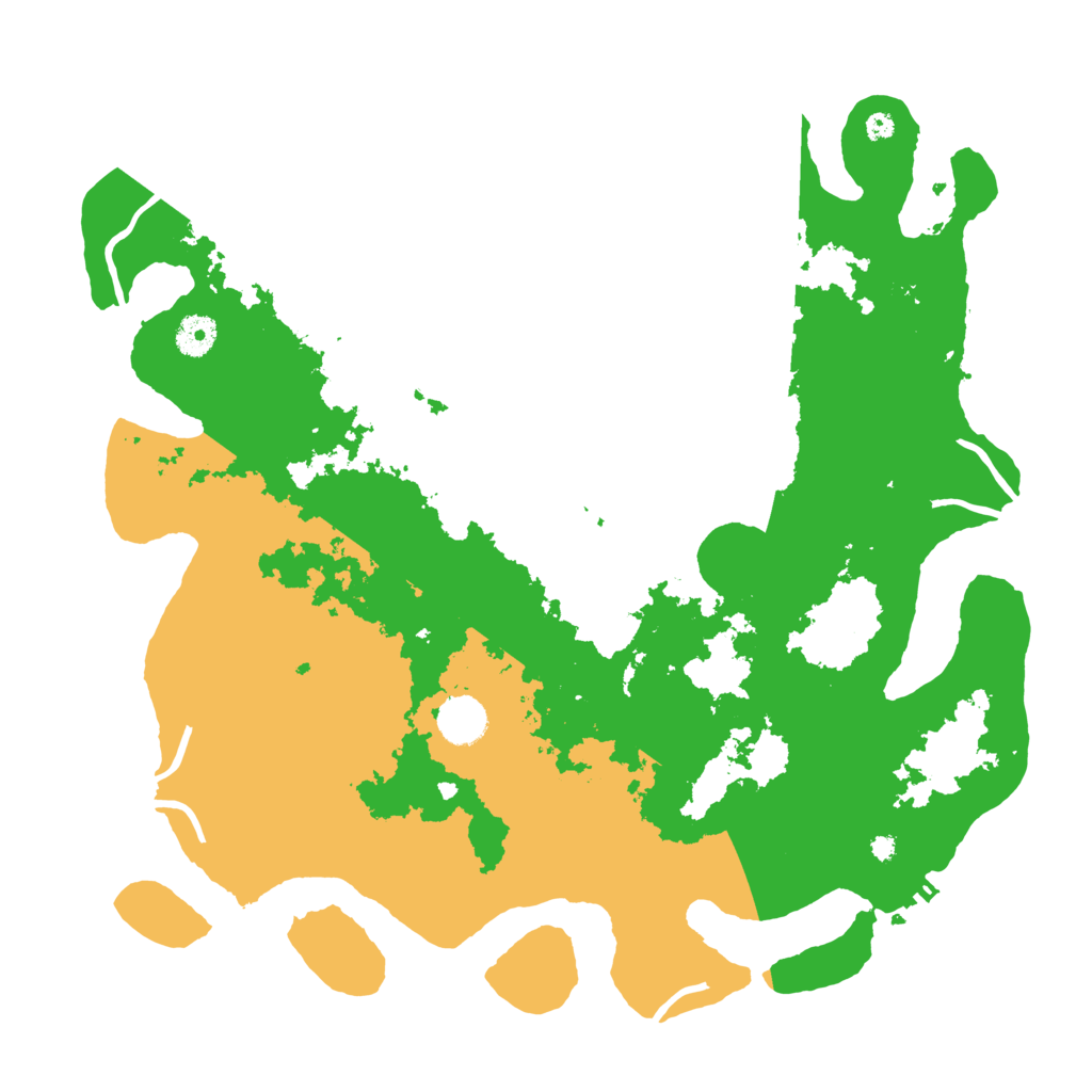 Biome Rust Map: Procedural Map, Size: 4000, Seed: 218429