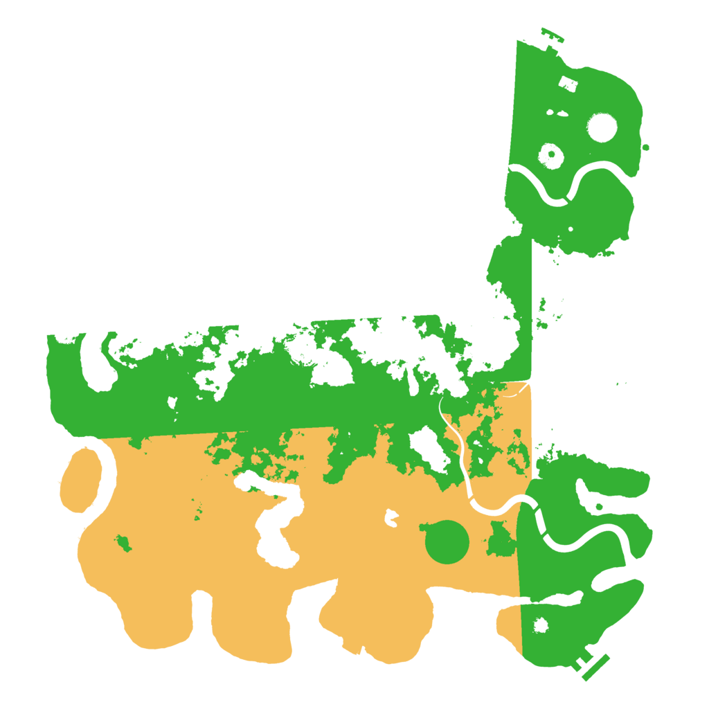 Biome Rust Map: Procedural Map, Size: 4250, Seed: 3081975