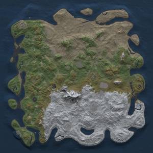 Thumbnail Rust Map: Procedural Map, Size: 5000, Seed: 648257, 20 Monuments