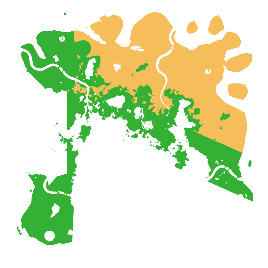 Biome Rust Map: Procedural Map, Size: 4500, Seed: 8082022