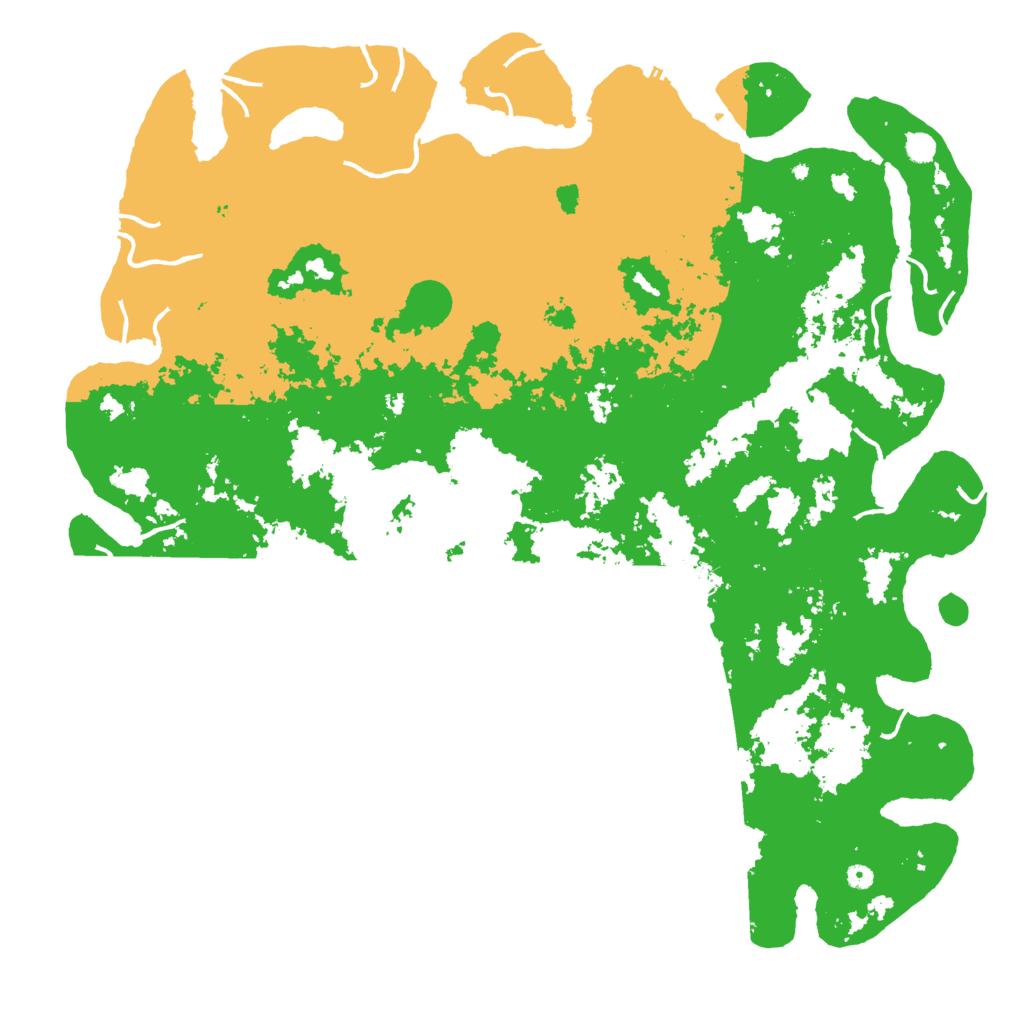 Biome Rust Map: Procedural Map, Size: 6000, Seed: 443443