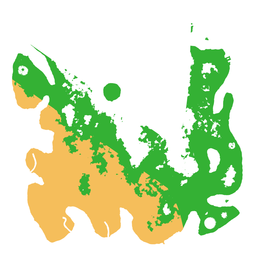 Biome Rust Map: Procedural Map, Size: 4000, Seed: 1219321