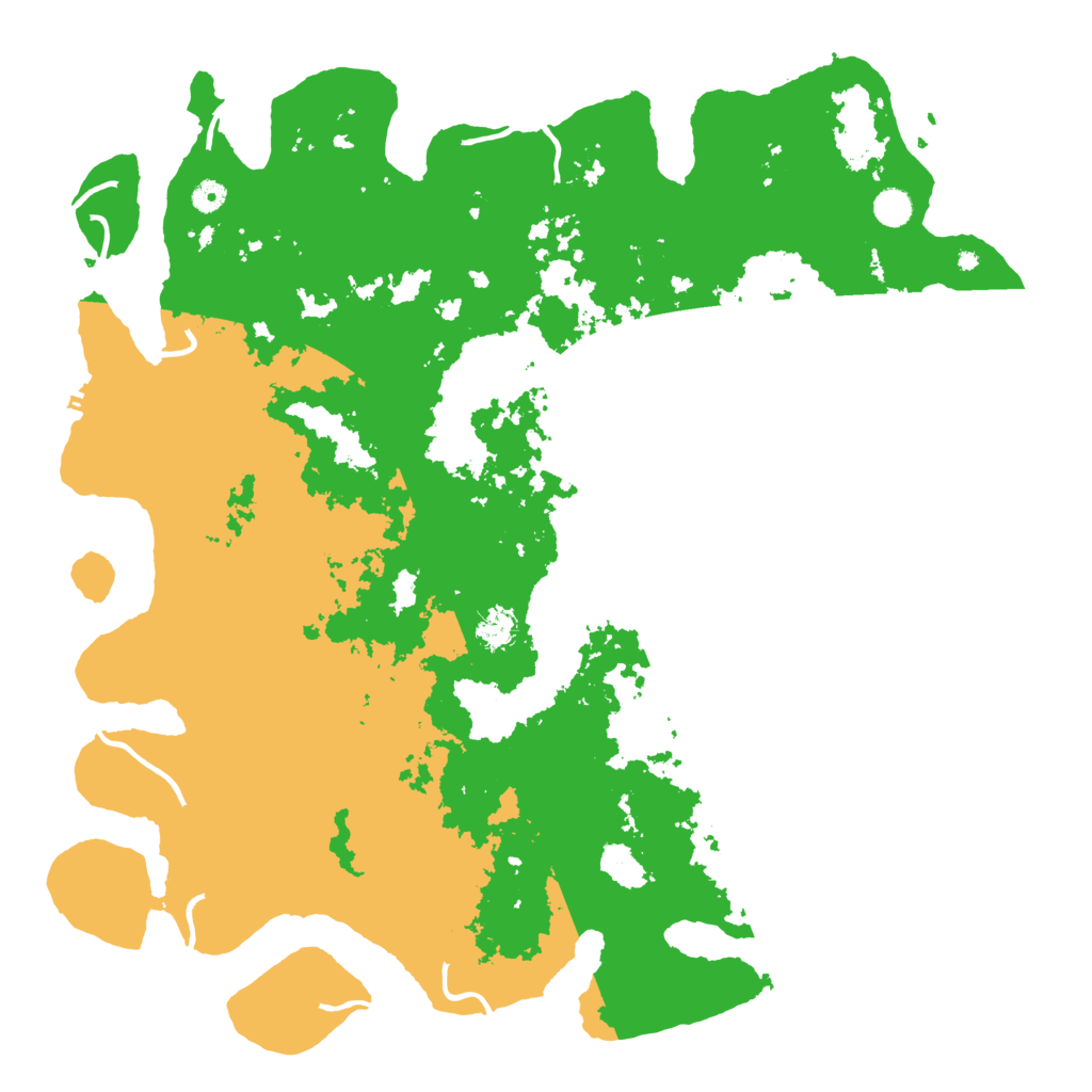 Biome Rust Map: Procedural Map, Size: 5000, Seed: 8121987
