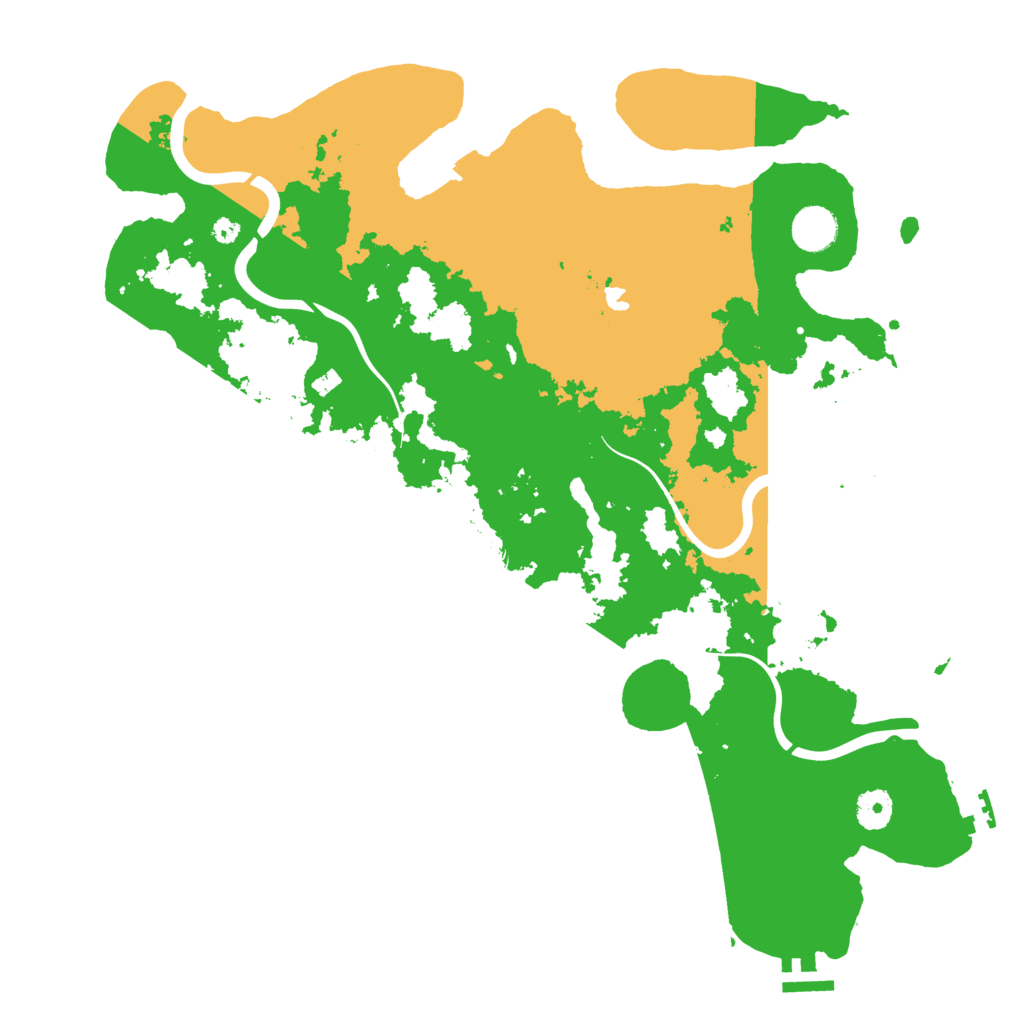 Biome Rust Map: Procedural Map, Size: 4000, Seed: 181803993