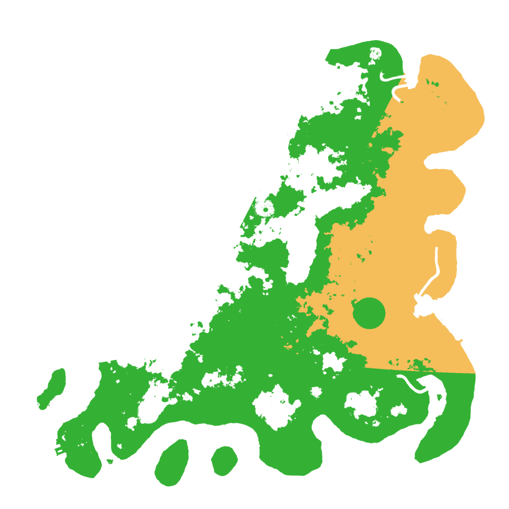 Biome Rust Map: Procedural Map, Size: 4250, Seed: 118682264