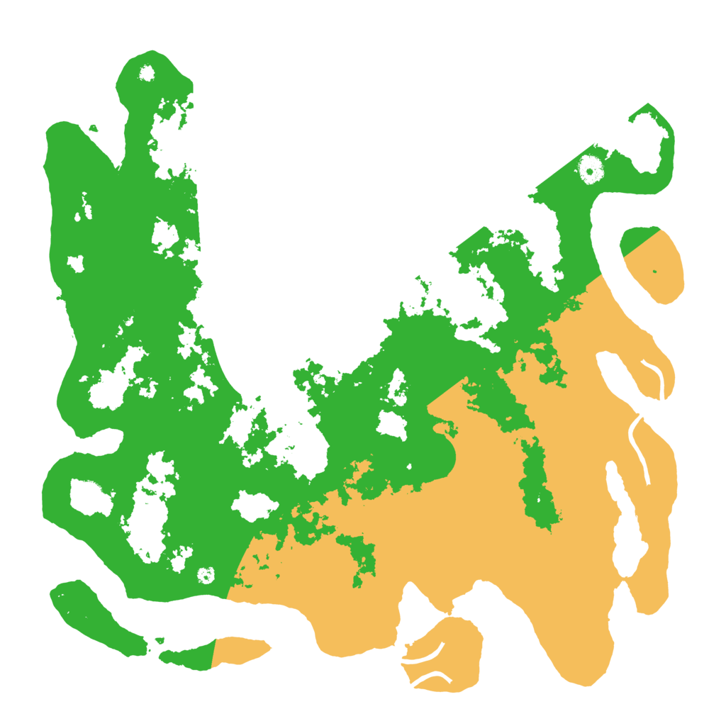 Biome Rust Map: Procedural Map, Size: 4250, Seed: 707559559