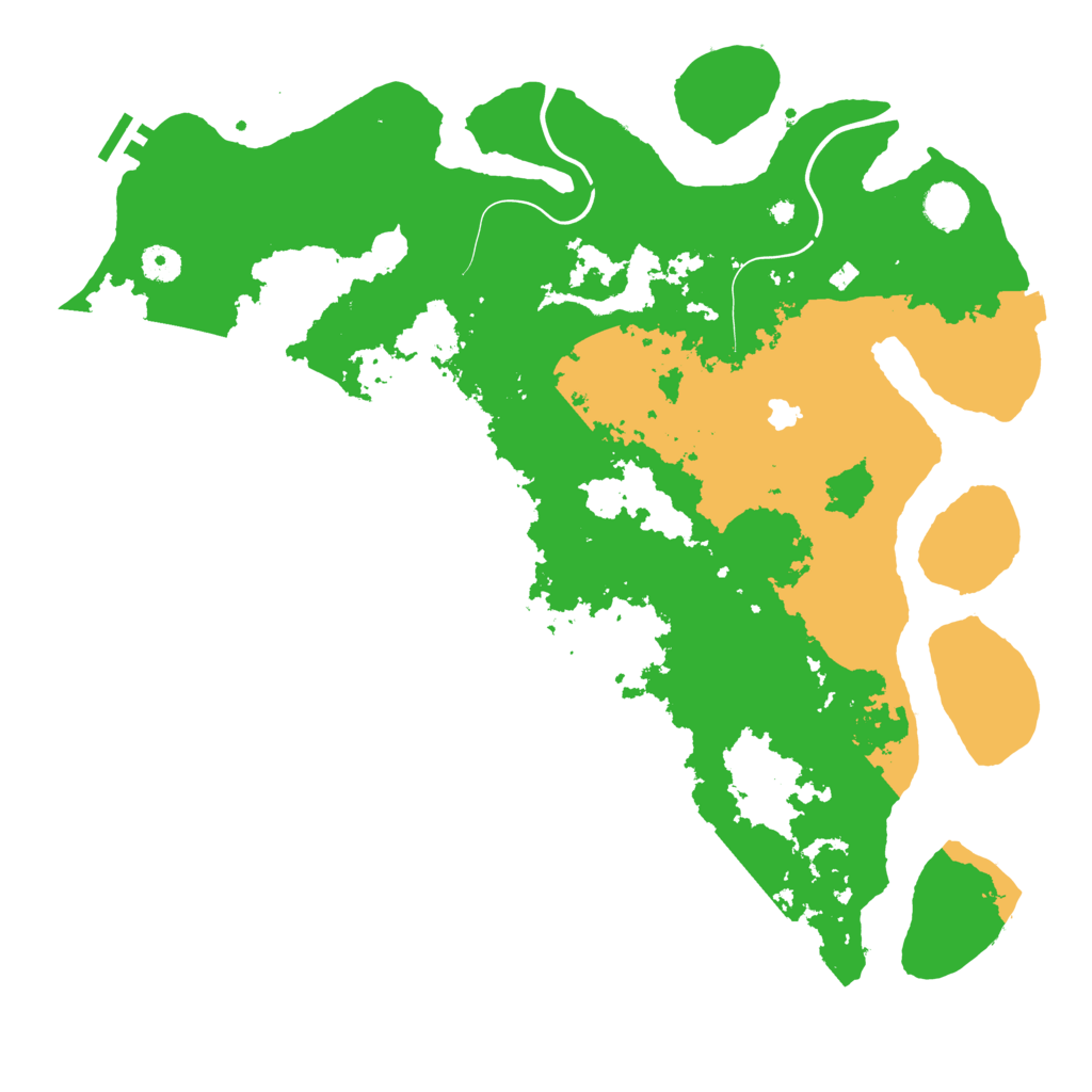 Biome Rust Map: Procedural Map, Size: 4250, Seed: 1845925080