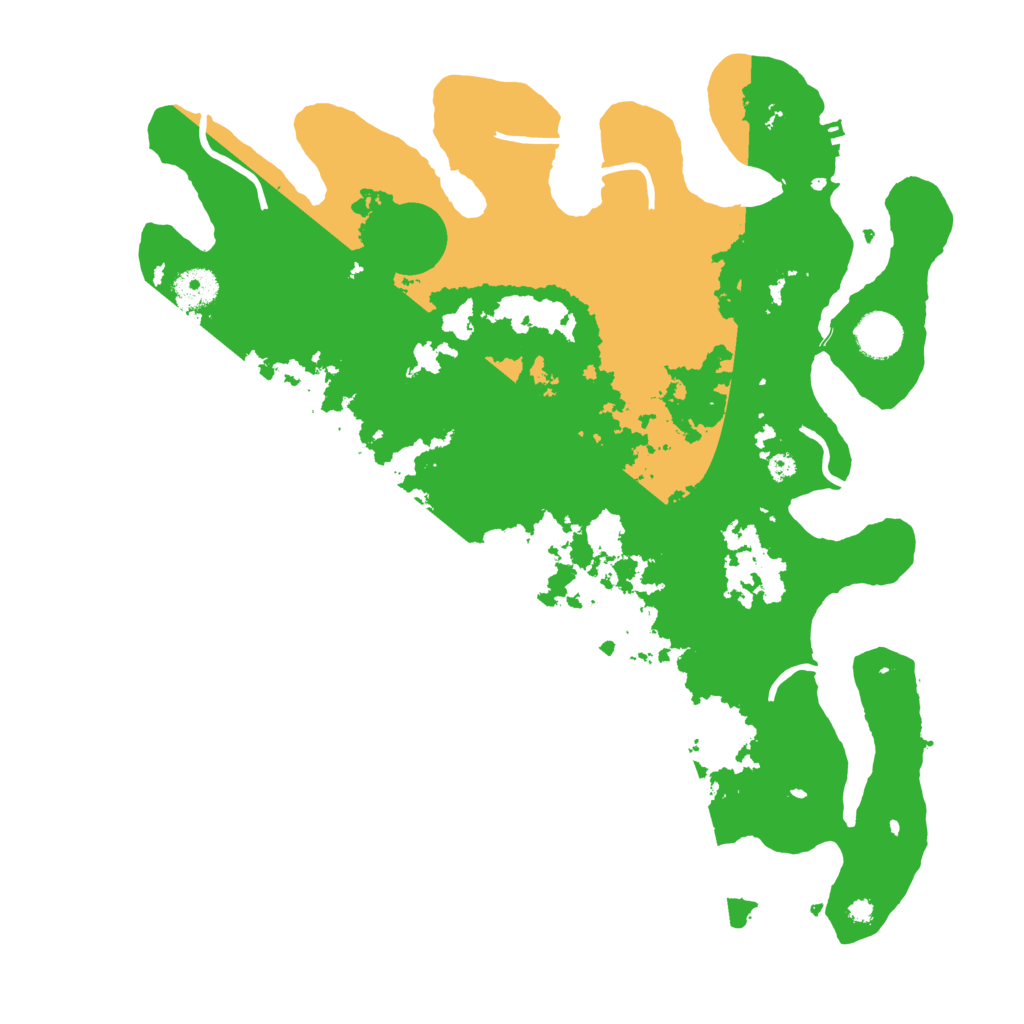 Biome Rust Map: Procedural Map, Size: 3850, Seed: 1881104716