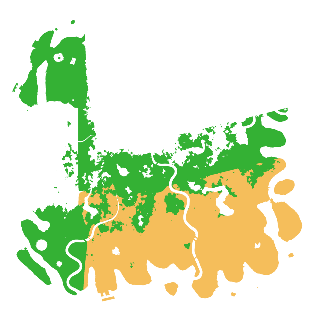 Biome Rust Map: Procedural Map, Size: 5000, Seed: 6042021
