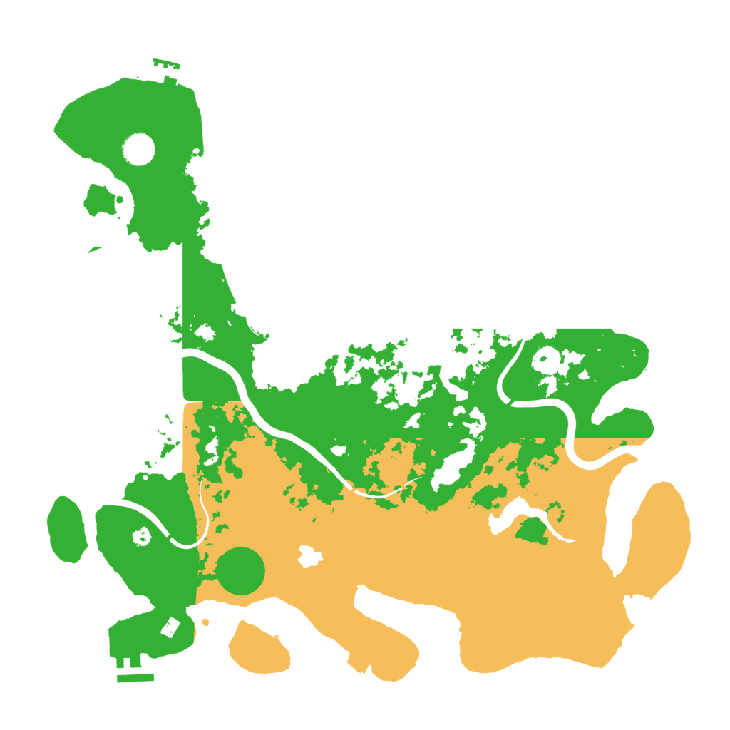 Biome Rust Map: Procedural Map, Size: 4000, Seed: 25706795