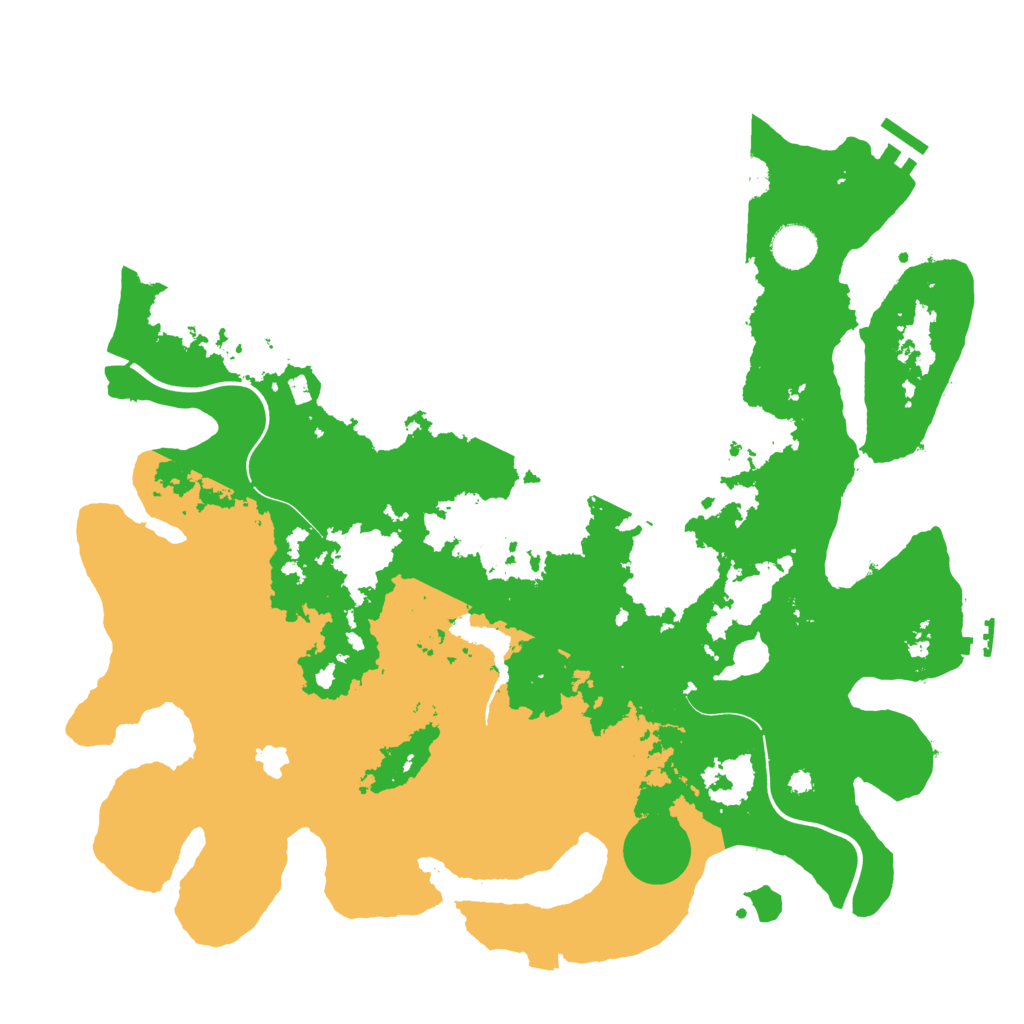 Biome Rust Map: Procedural Map, Size: 4000, Seed: 853773177