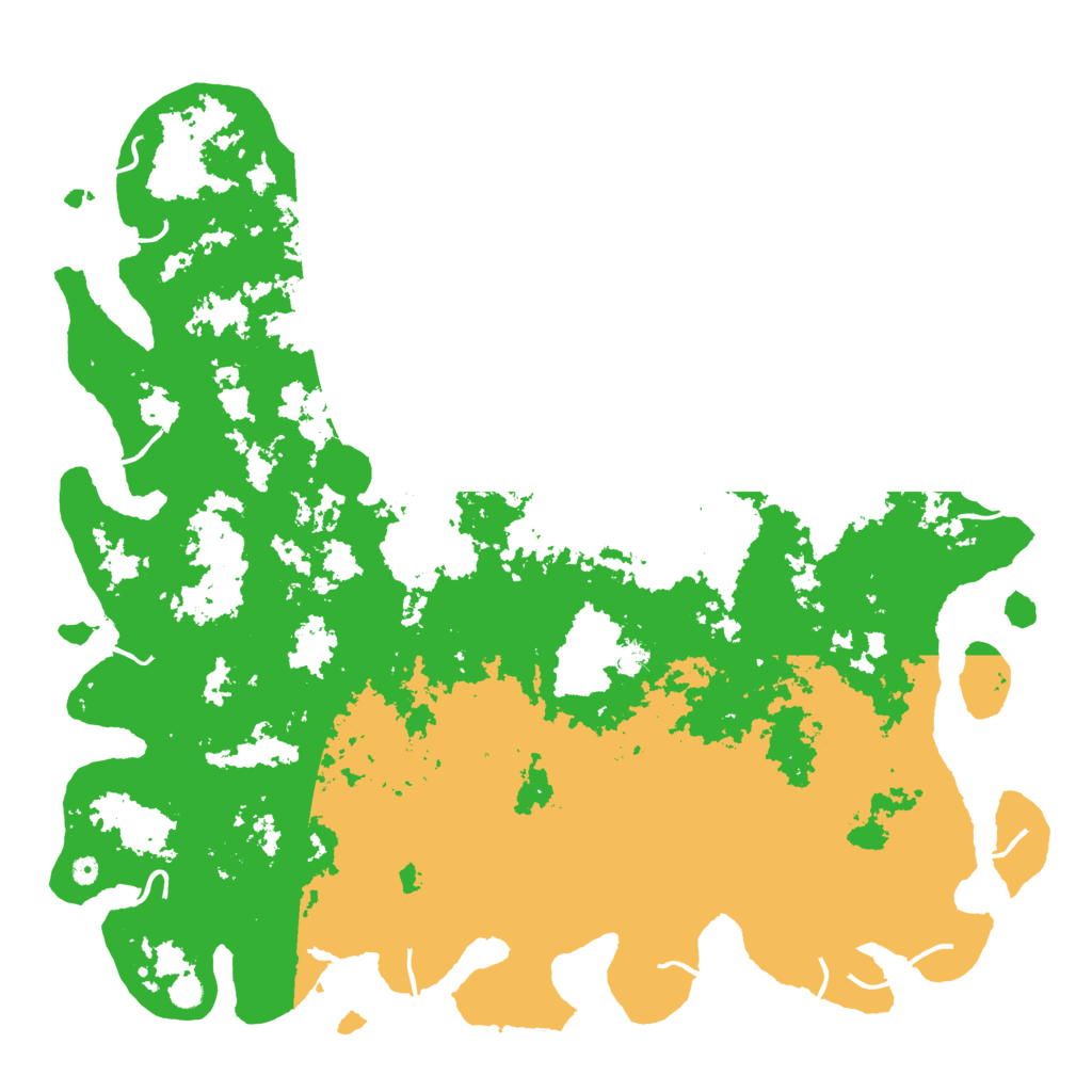 Biome Rust Map: Procedural Map, Size: 6000, Seed: 2226