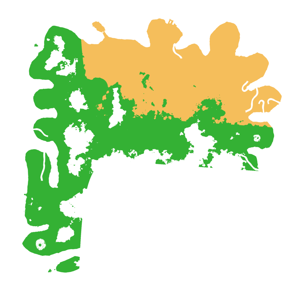 Biome Rust Map: Procedural Map, Size: 4250, Seed: 81624