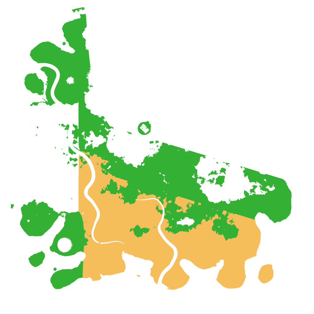 Biome Rust Map: Procedural Map, Size: 3850, Seed: 225274541