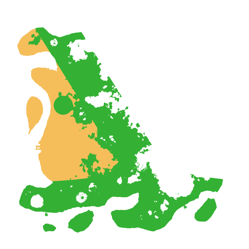 Biome Rust Map: Procedural Map, Size: 3500, Seed: 197012020