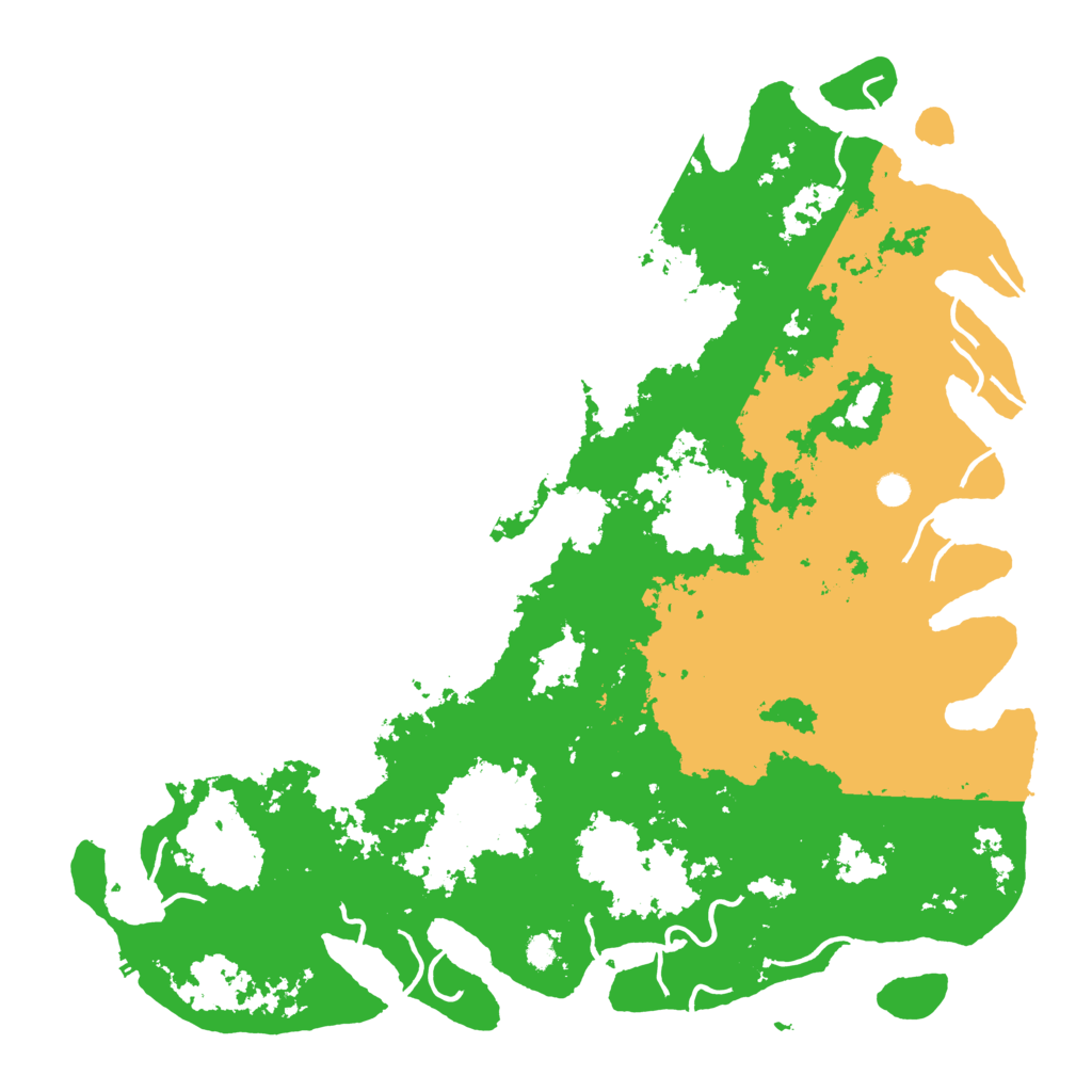 Biome Rust Map: Procedural Map, Size: 5800, Seed: 336258