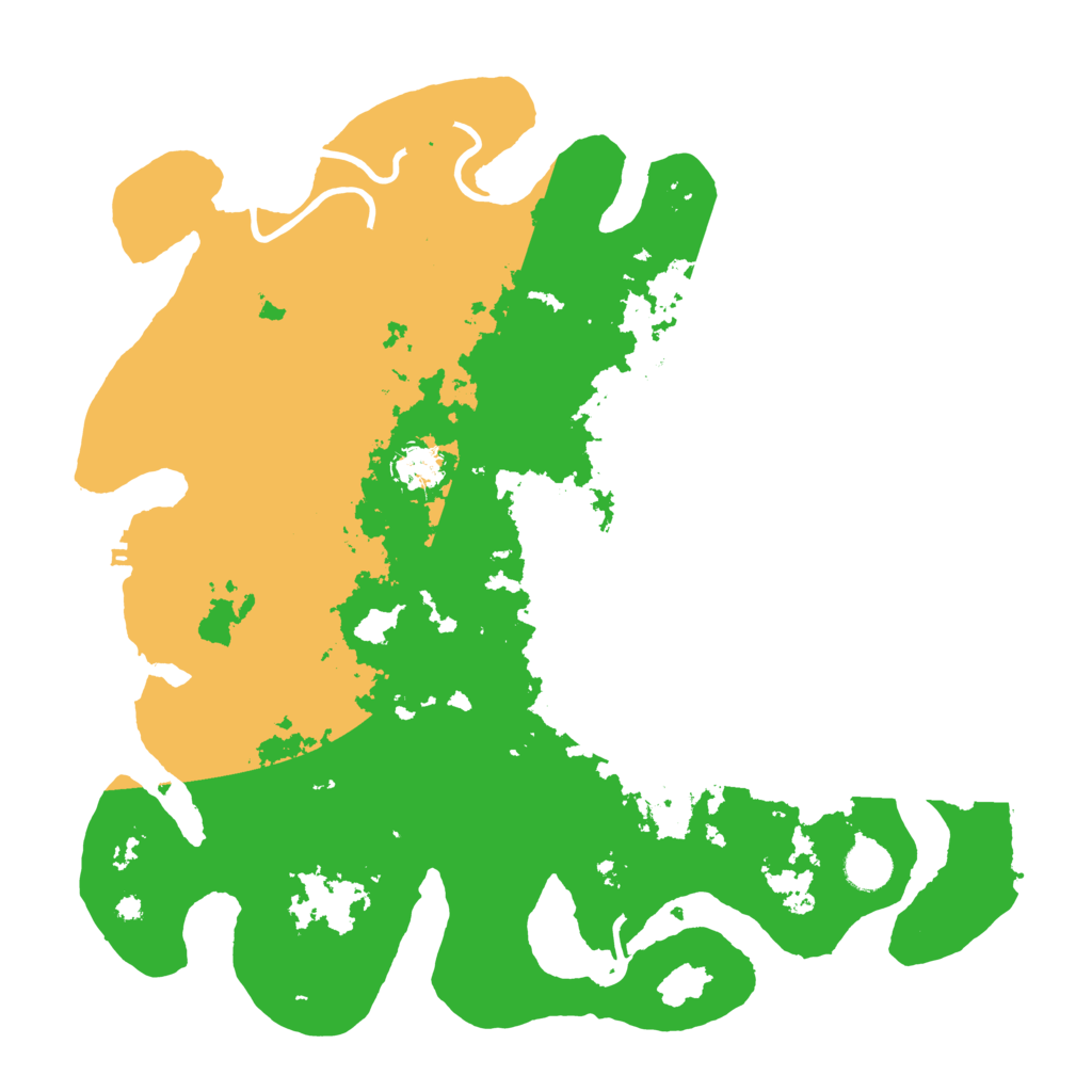 Biome Rust Map: Procedural Map, Size: 4000, Seed: 651379