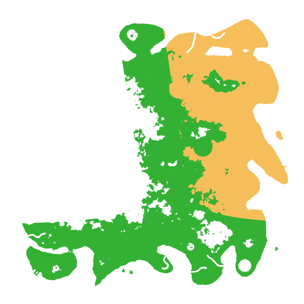Biome Rust Map: Procedural Map, Size: 4250, Seed: 764958135