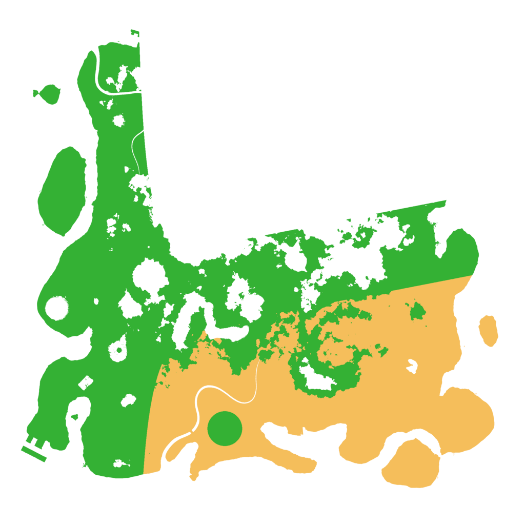 Biome Rust Map: Procedural Map, Size: 4000, Seed: 11341