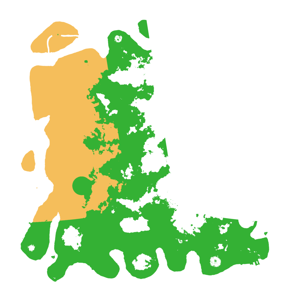 Biome Rust Map: Procedural Map, Size: 4300, Seed: 519458334