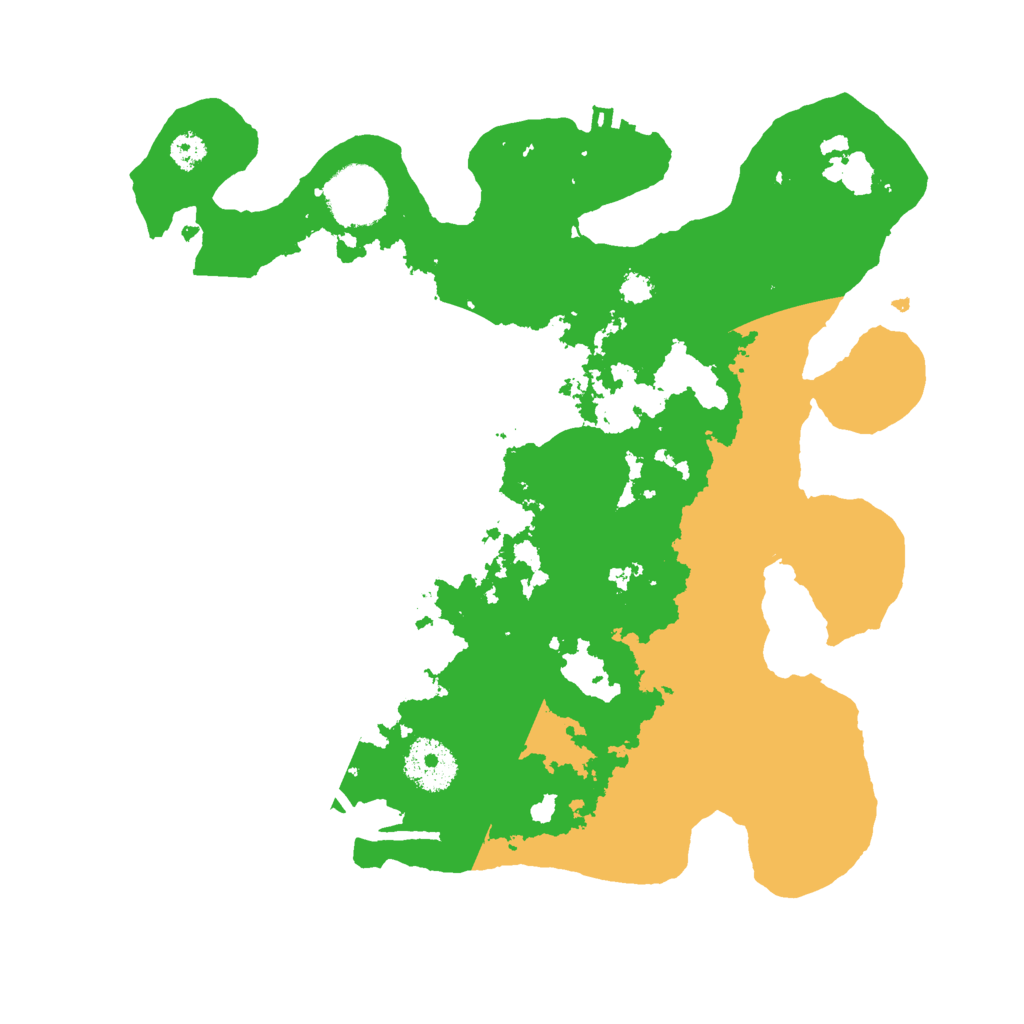 Biome Rust Map: Procedural Map, Size: 3000, Seed: 5694172