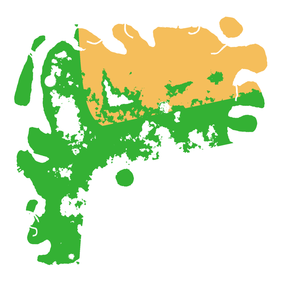 Biome Rust Map: Procedural Map, Size: 4600, Seed: 27845