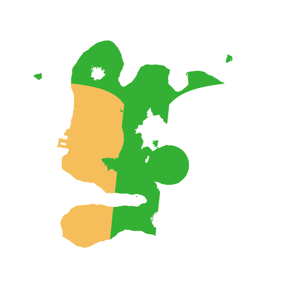 Biome Rust Map: Procedural Map, Size: 2000, Seed: 1667280846