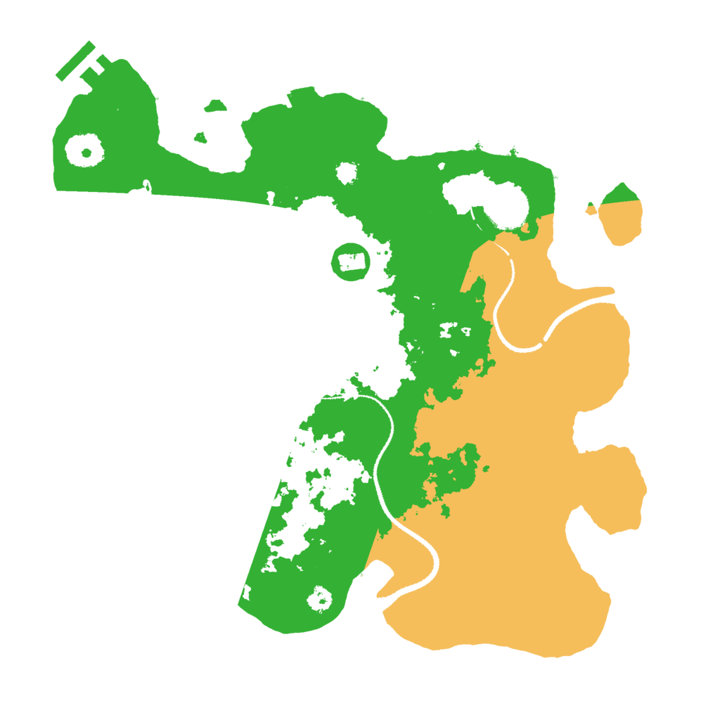 Biome Rust Map: Procedural Map, Size: 3000, Seed: 1638135619