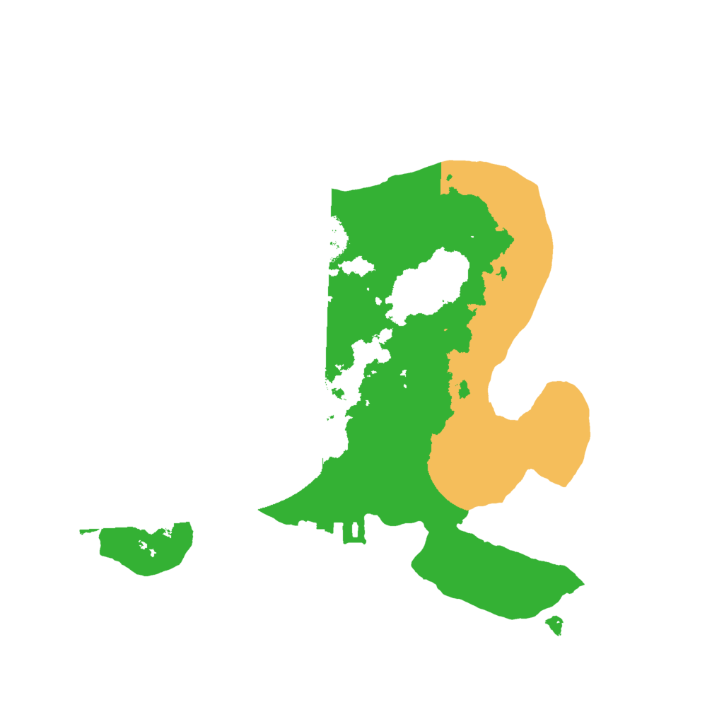 Biome Rust Map: Procedural Map, Size: 1950, Seed: 202200