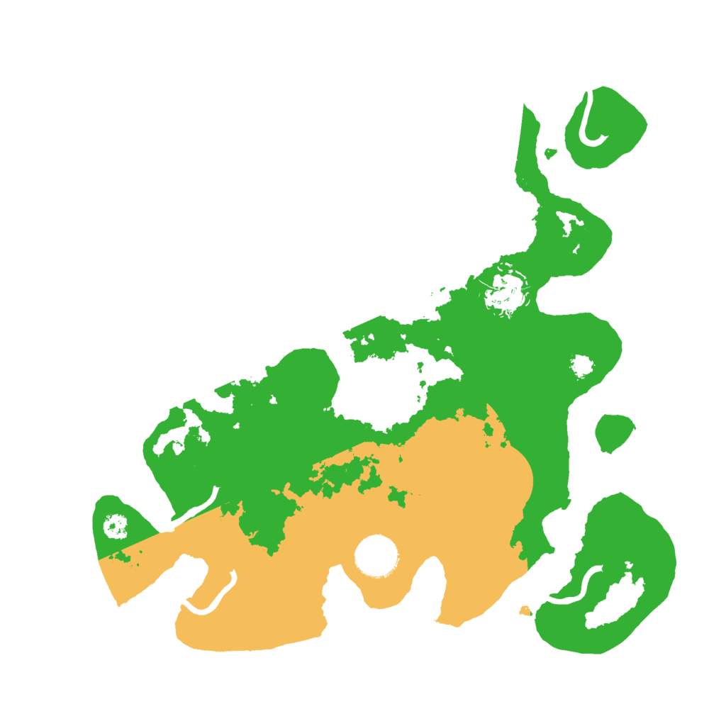 Biome Rust Map: Procedural Map, Size: 3000, Seed: 19851