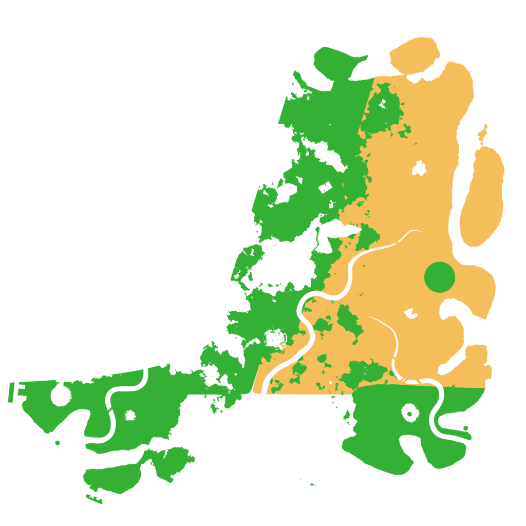 Biome Rust Map: Procedural Map, Size: 4500, Seed: 8082012