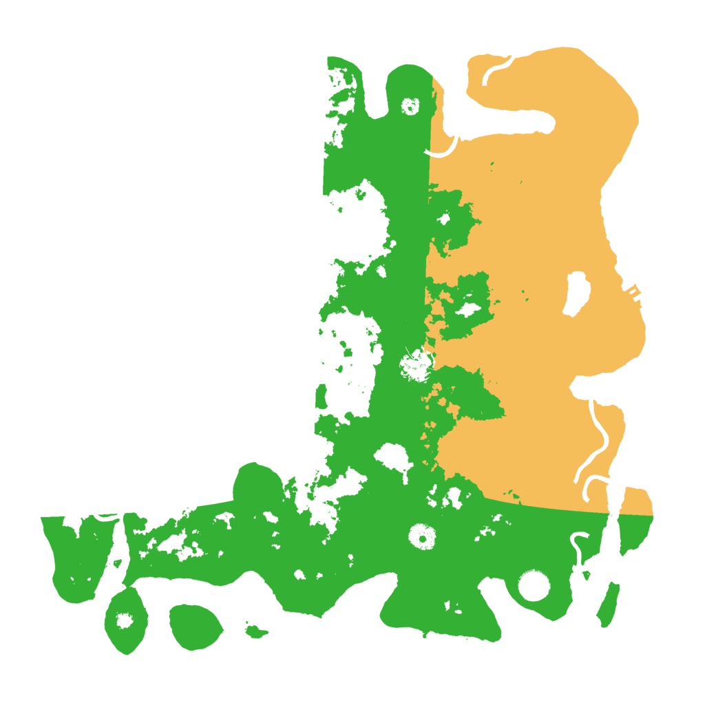 Biome Rust Map: Procedural Map, Size: 4000, Seed: 534720