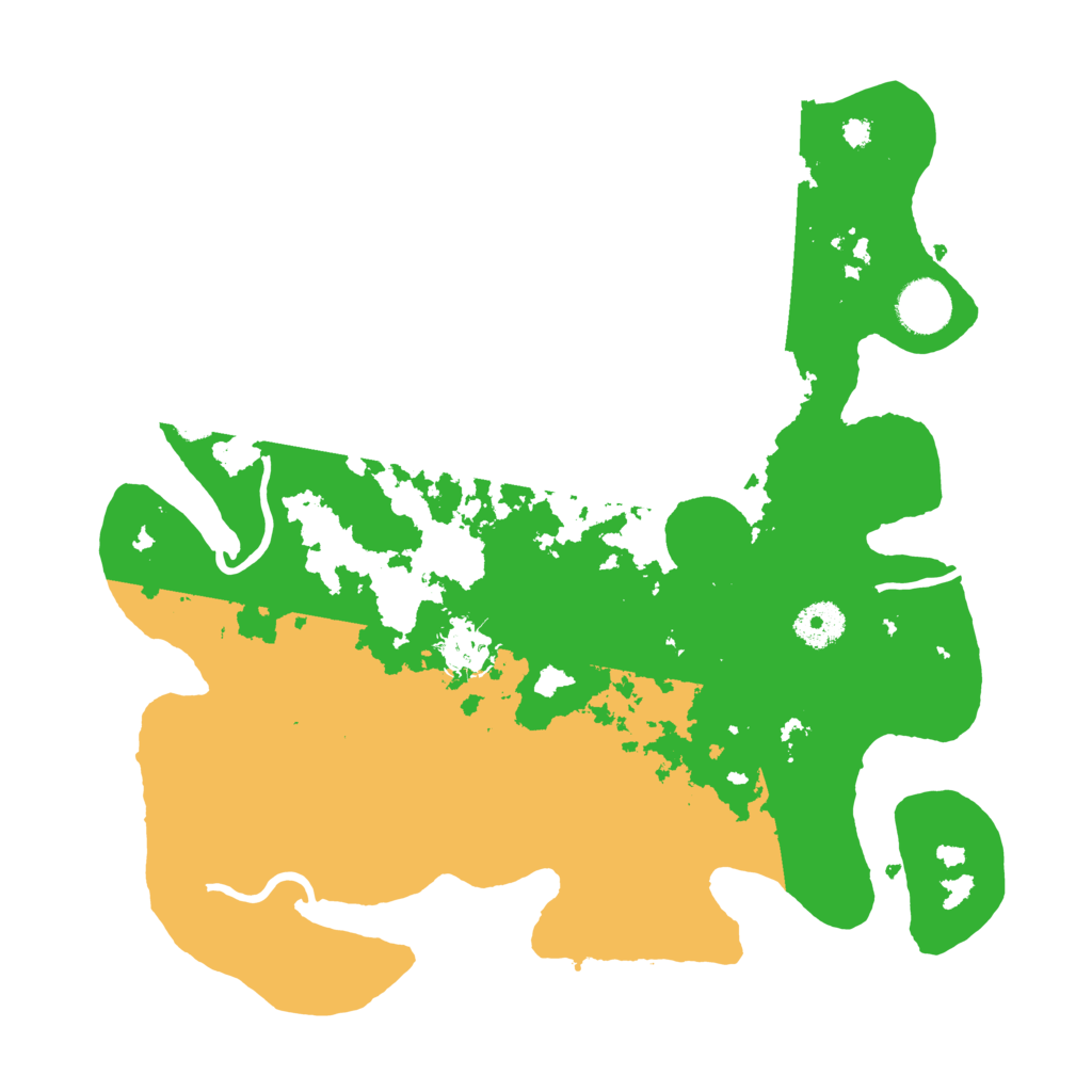 Biome Rust Map: Procedural Map, Size: 3500, Seed: 708926426