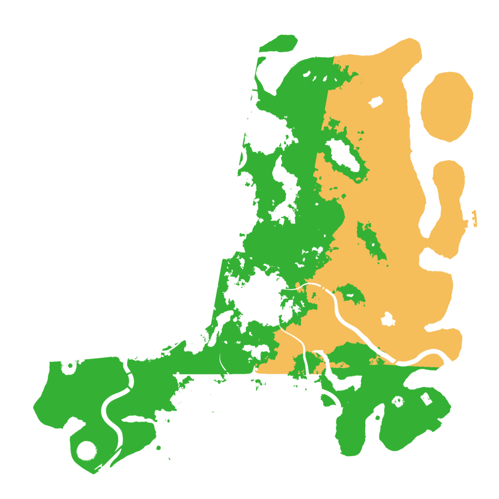 Biome Rust Map: Procedural Map, Size: 4500, Seed: 1495089444