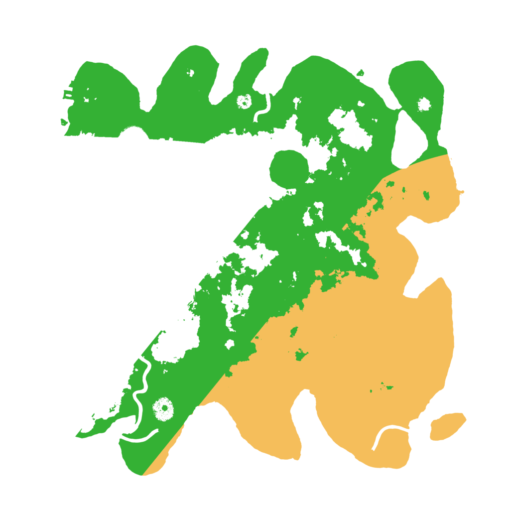 Biome Rust Map: Procedural Map, Size: 3500, Seed: 1751373703