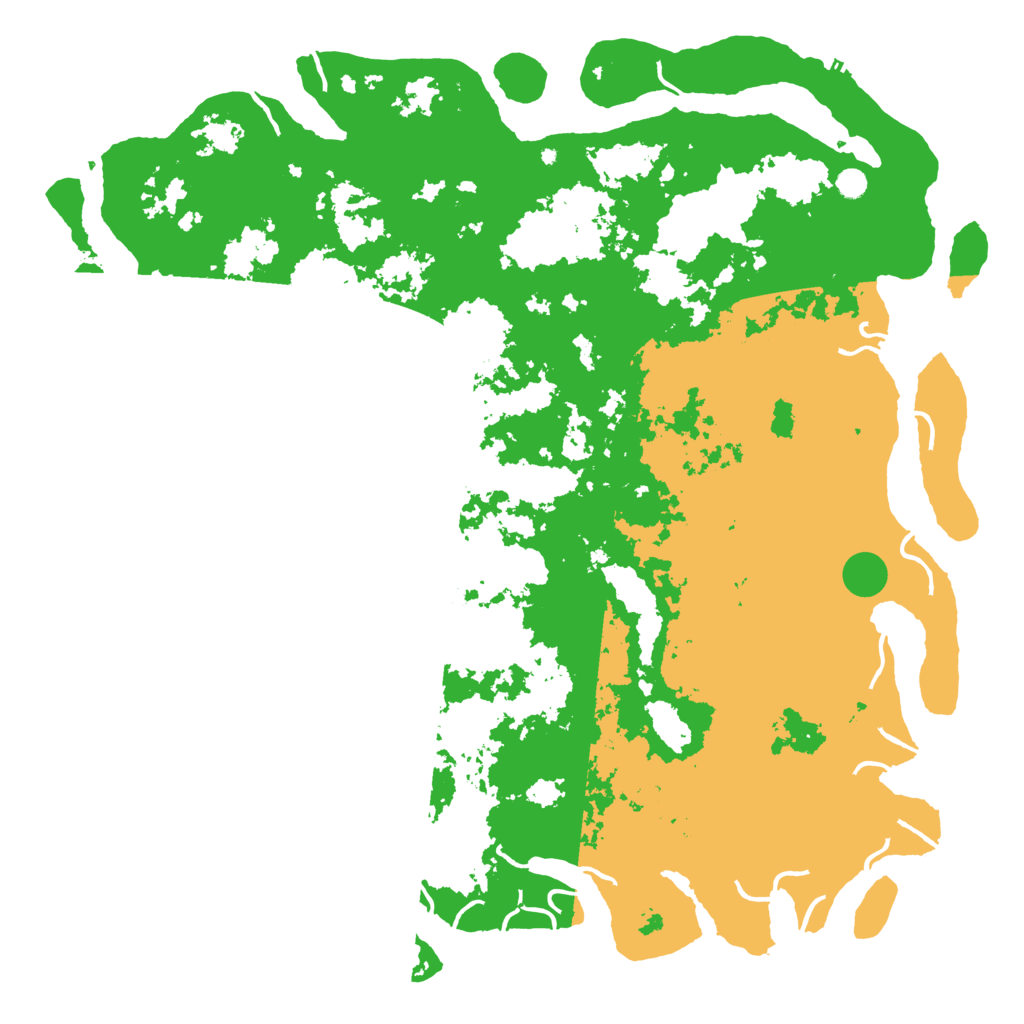 Biome Rust Map: Procedural Map, Size: 6000, Seed: 404445353