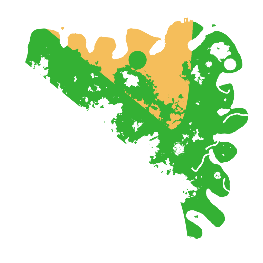 Biome Rust Map: Procedural Map, Size: 3850, Seed: 999765