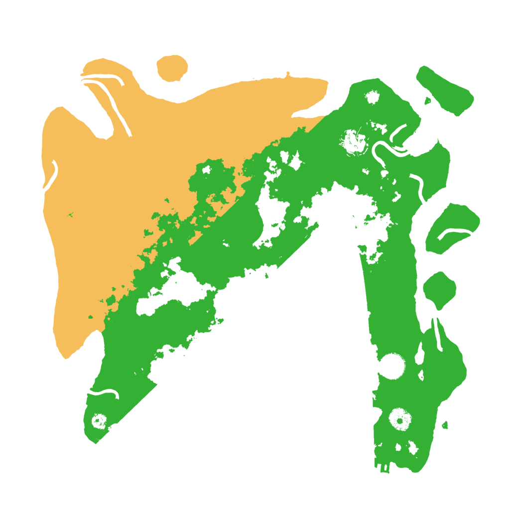 Biome Rust Map: Procedural Map, Size: 3500, Seed: 20220824