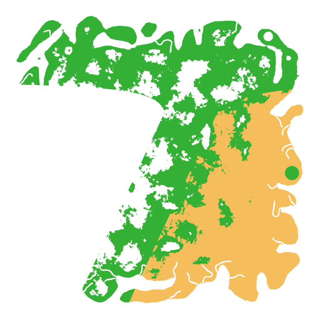 Biome Rust Map: Procedural Map, Size: 6000, Seed: 1055503029