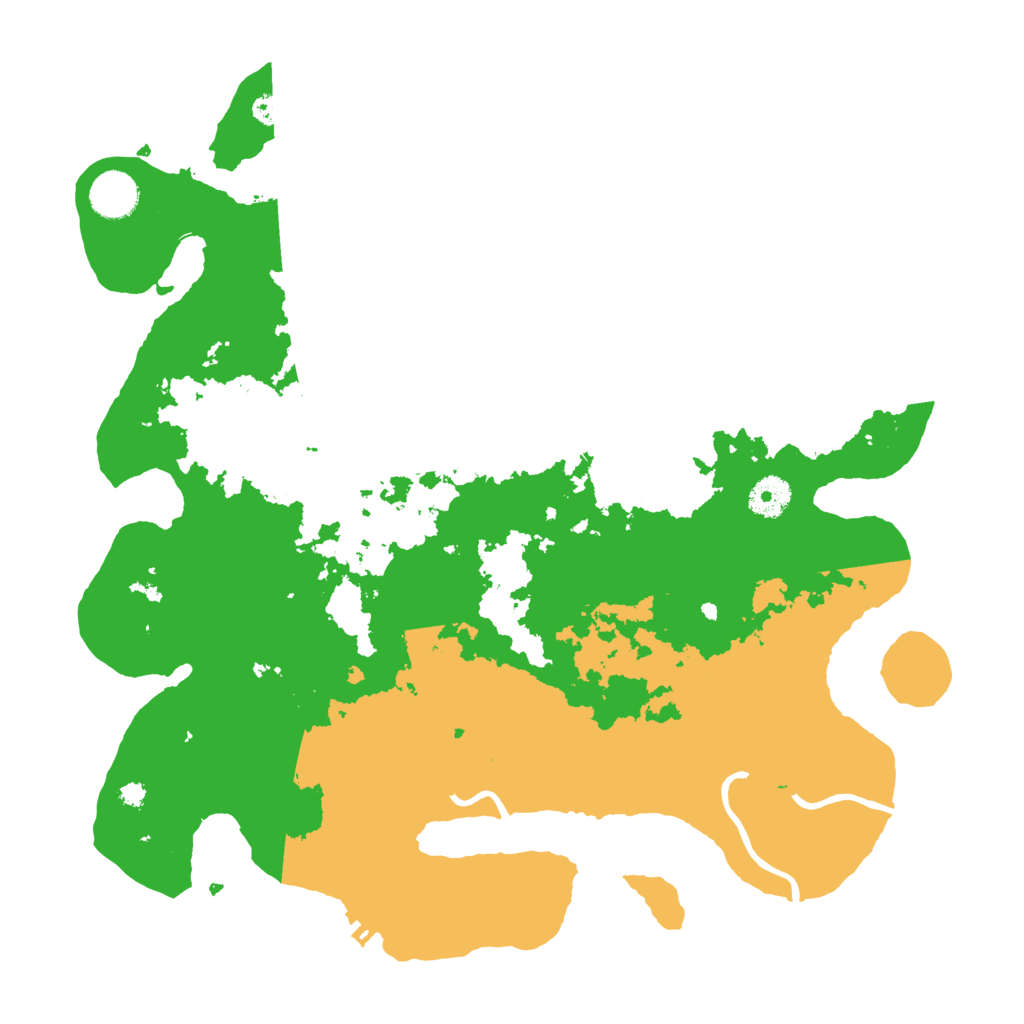 Biome Rust Map: Procedural Map, Size: 3750, Seed: 109796932