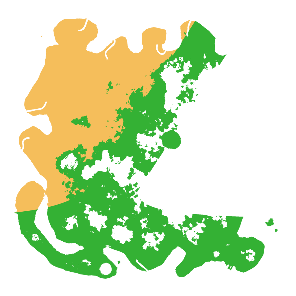 Biome Rust Map: Procedural Map, Size: 4401, Seed: 752600