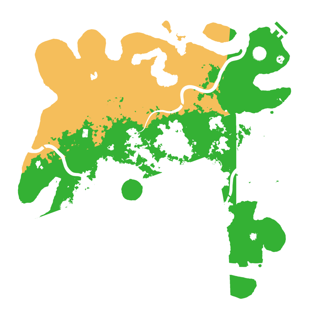 Biome Rust Map: Procedural Map, Size: 4000, Seed: 4580154