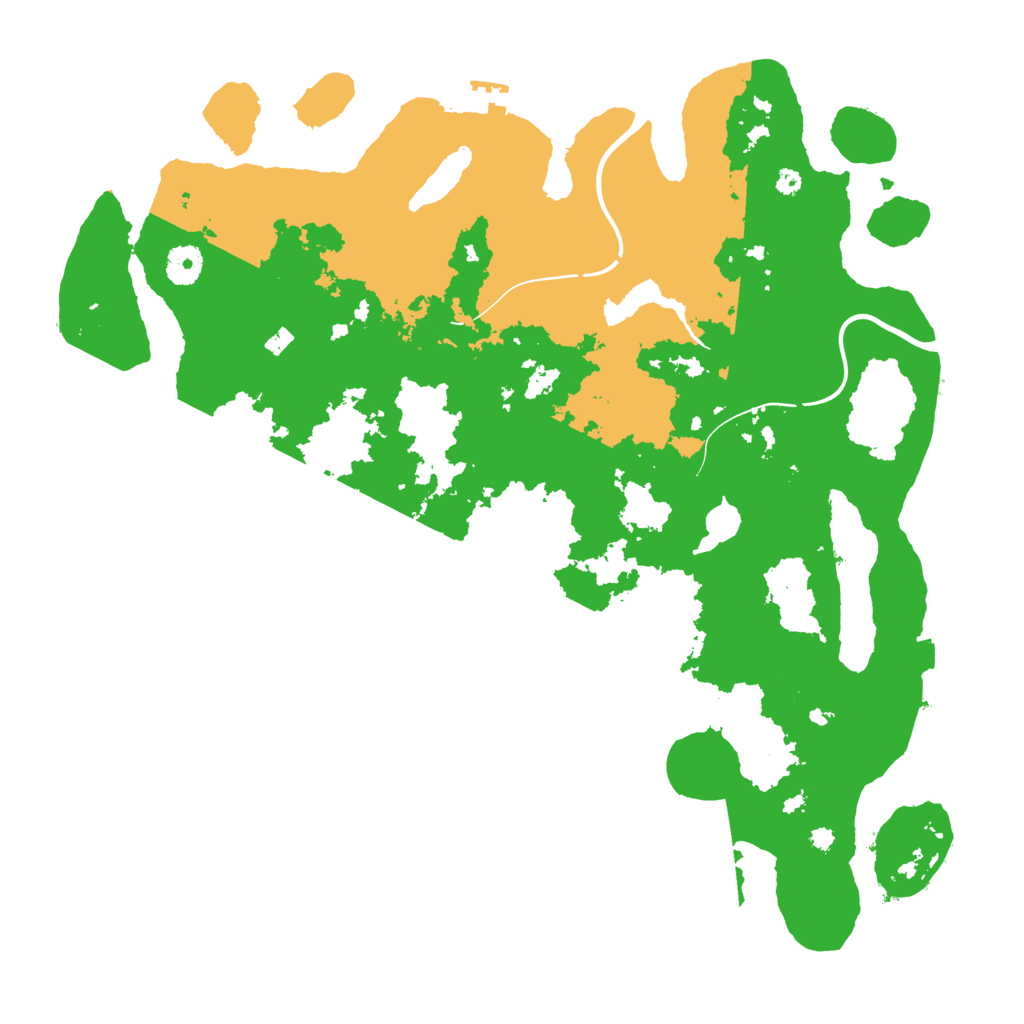 Biome Rust Map: Procedural Map, Size: 4000, Seed: 488454255
