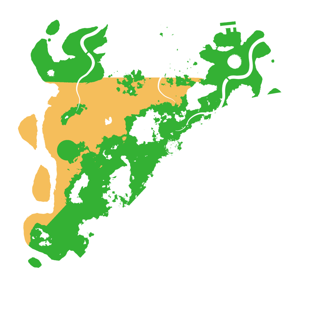 Biome Rust Map: Procedural Map, Size: 4000, Seed: 8745851