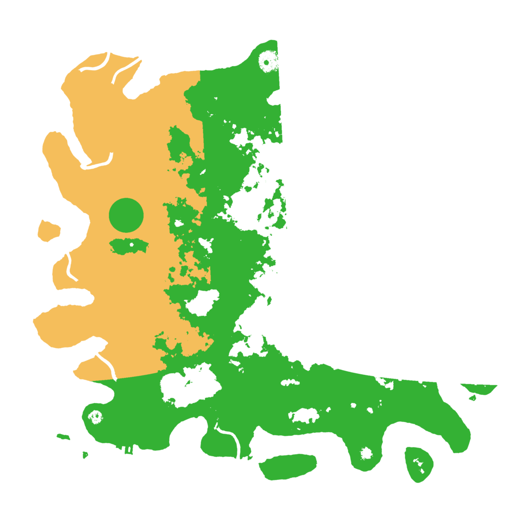 Biome Rust Map: Procedural Map, Size: 4000, Seed: 129628590