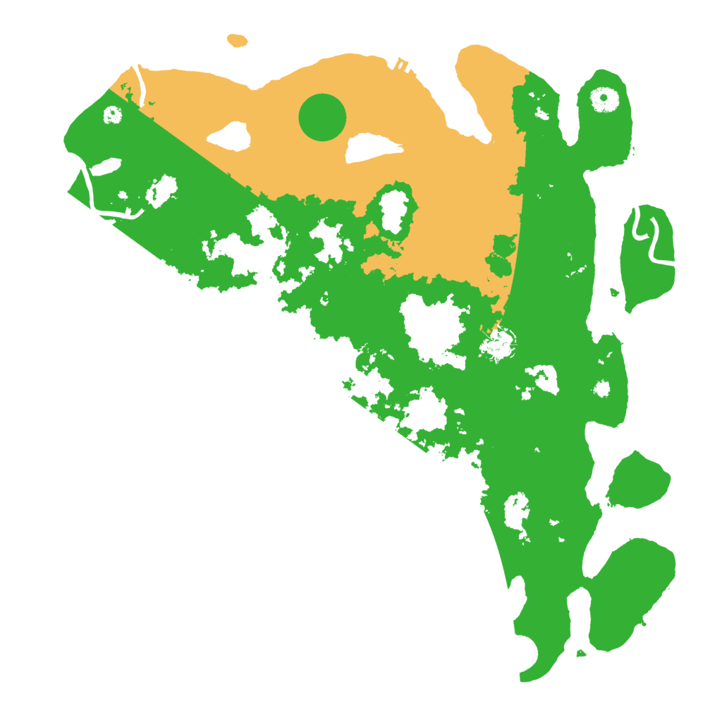 Biome Rust Map: Procedural Map, Size: 4000, Seed: 1729597721