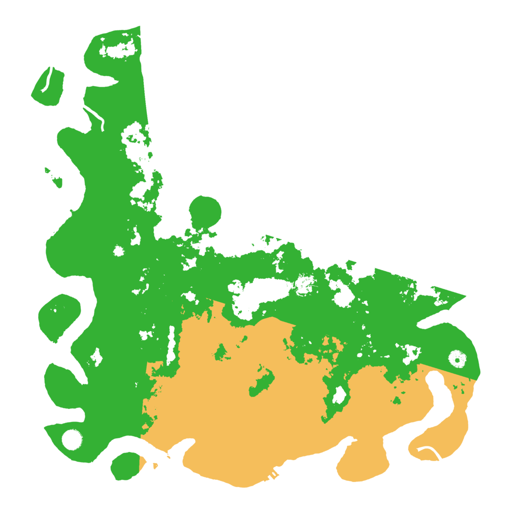 Biome Rust Map: Procedural Map, Size: 4497, Seed: 13825