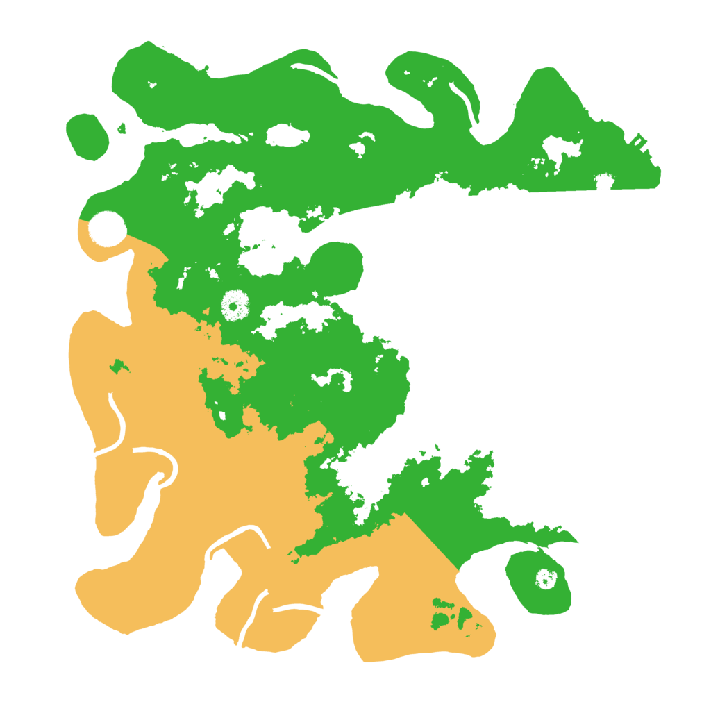 Biome Rust Map: Procedural Map, Size: 3550, Seed: 442113