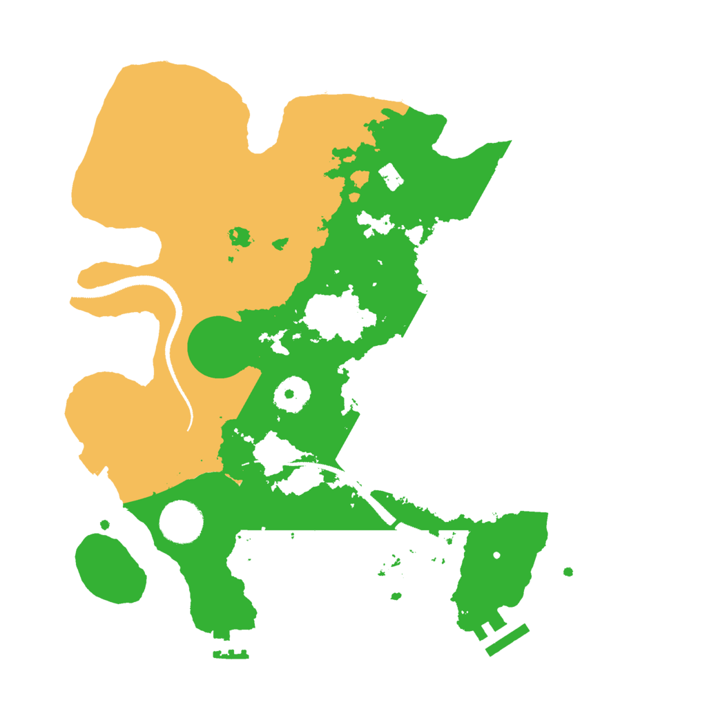 Biome Rust Map: Procedural Map, Size: 3000, Seed: 1689363272