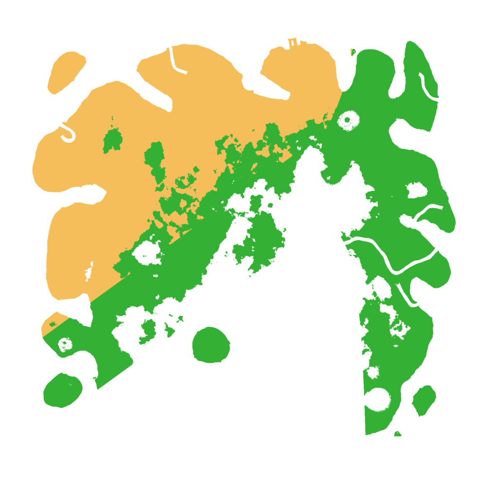 Biome Rust Map: Procedural Map, Size: 3700, Seed: 3344812